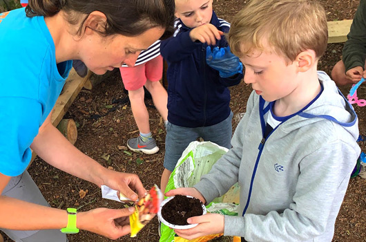 Biology field study activities at CP Adventure Wicklow